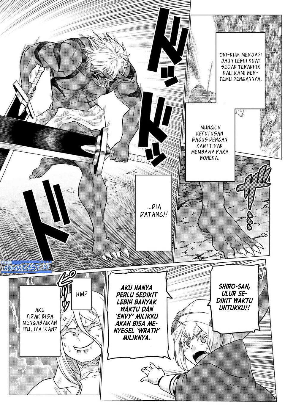 Kumo desu ga, Nani Ka? Chapter 74.1 Gambar 4